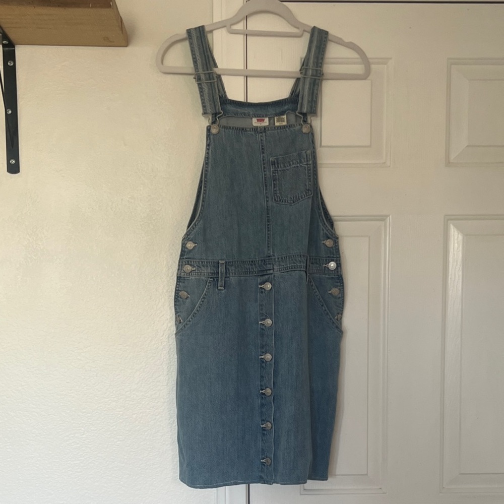 Levi's Blue Denim Jeans Overalls
